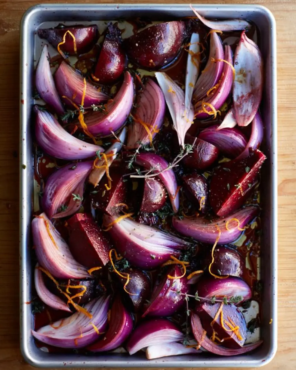 Roast Balsamic Beetroot and Onion