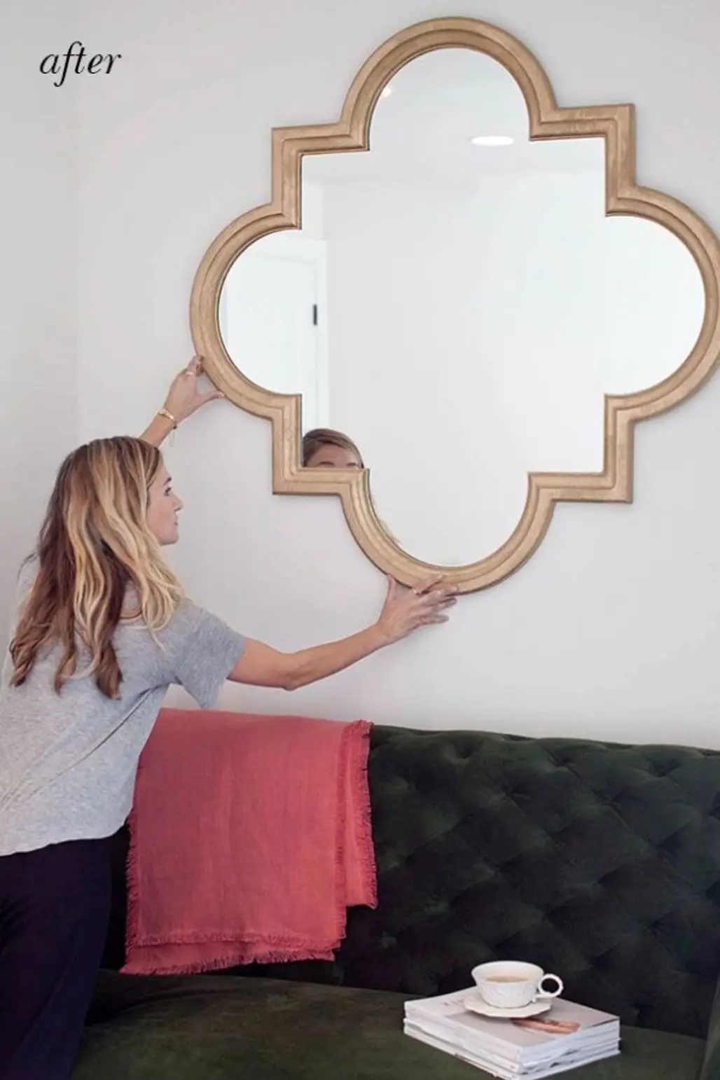 Gold Leaf Mirror Mirror on the Wall