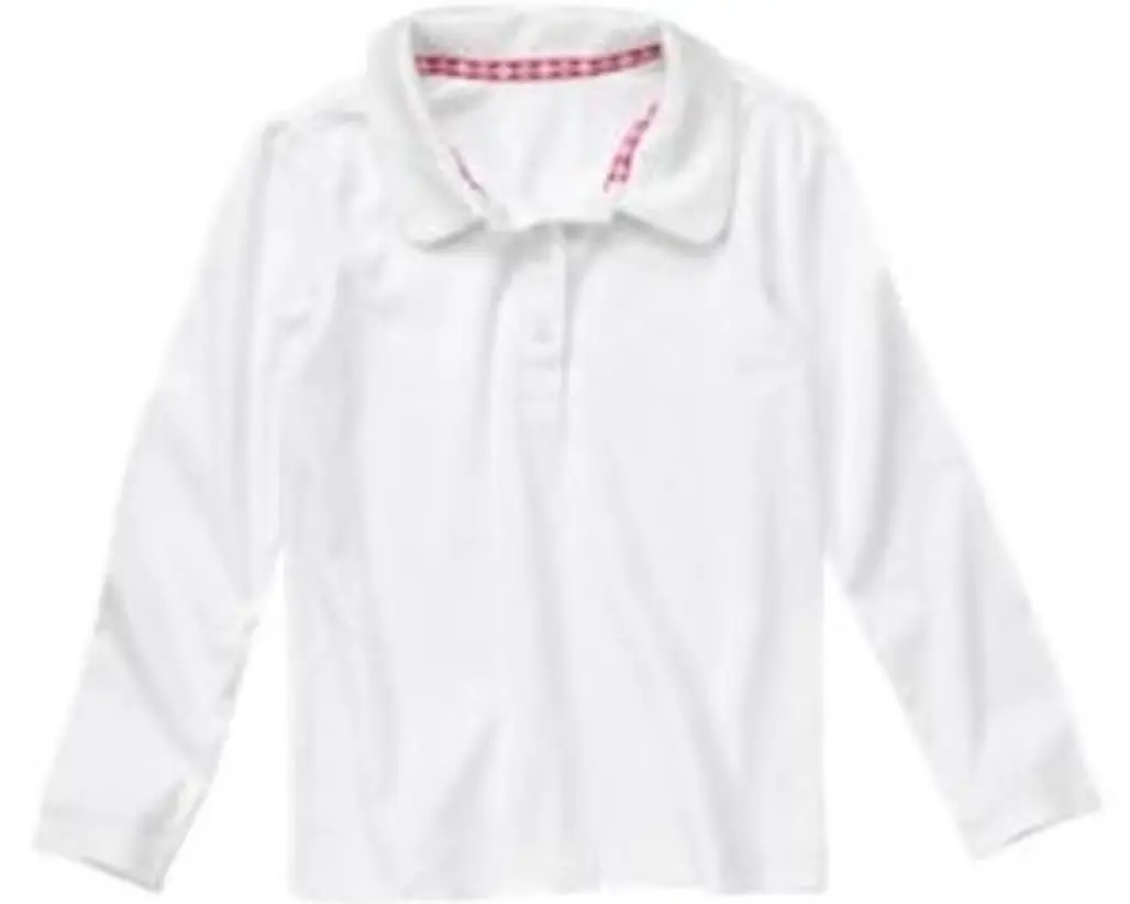 Crazy 8 Uniform Long Sleeve Polo Shirt