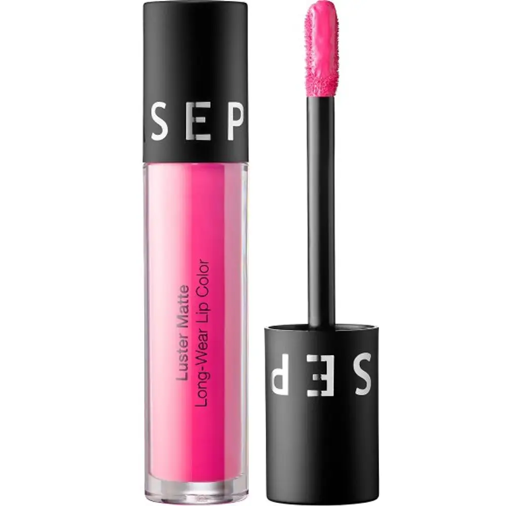 SEPHORA COLLECTION Luster Matte Long-Wear Lip Color in Electra Pink Lustre