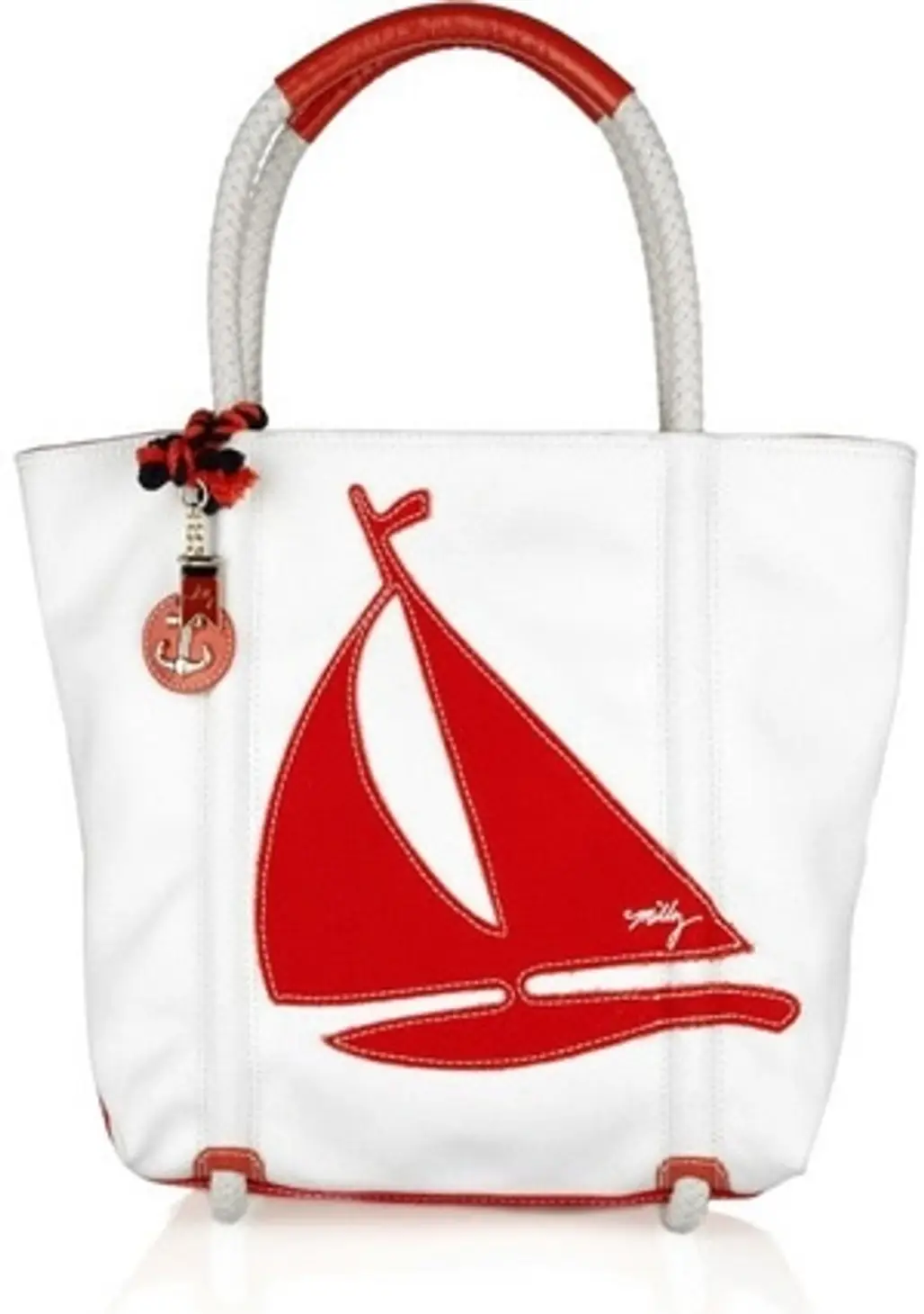 Milly Sailboat Canvas Tote