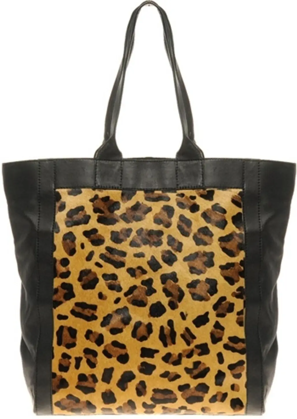 ASOS Limited Edition Leather Leopard Print Shopper