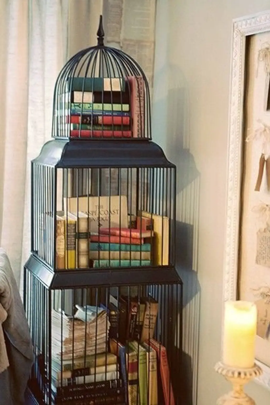 Display Them in an Old Bird Cage