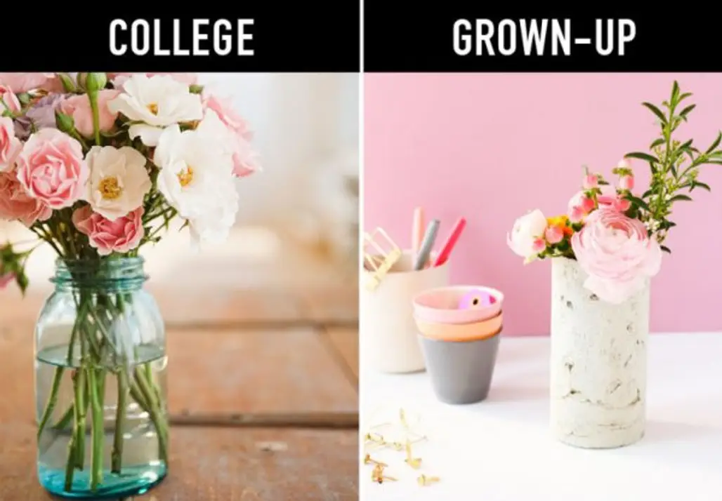 Swap Your Mason Jars for Vases