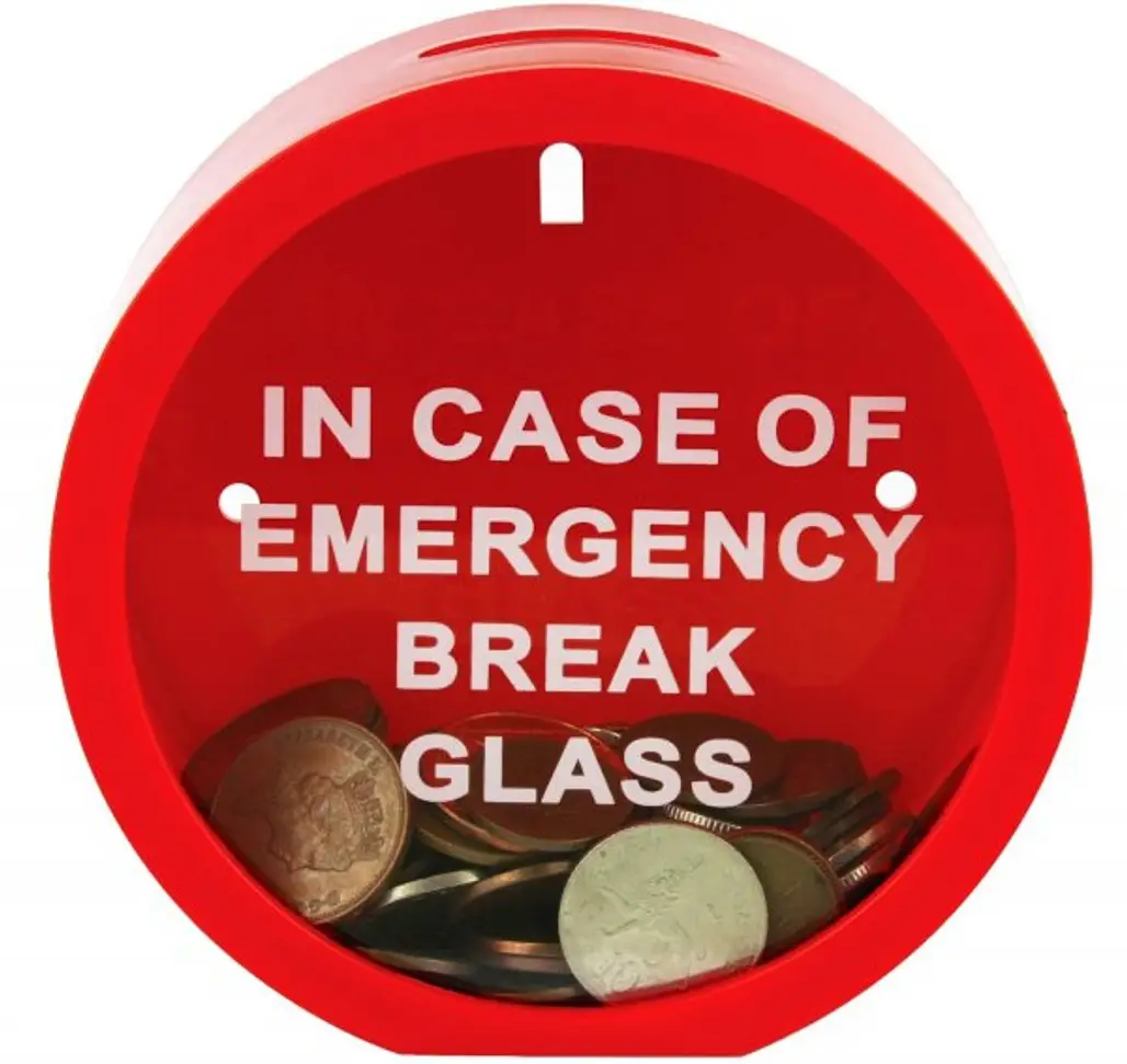 In Case of Emergency Money Box