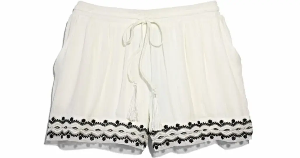TJMAXX White Linen Shorts