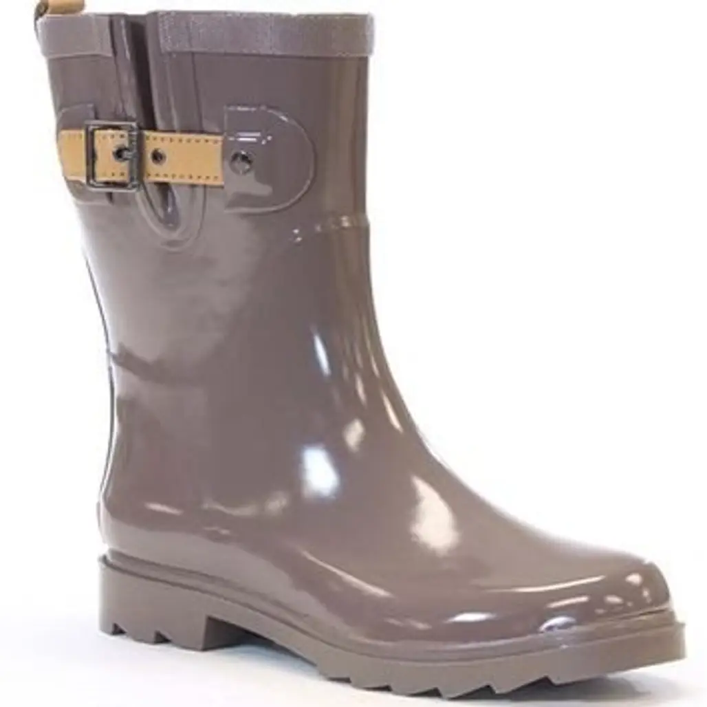 Chooka Women's Shiny Mid-Calf Rain Boots