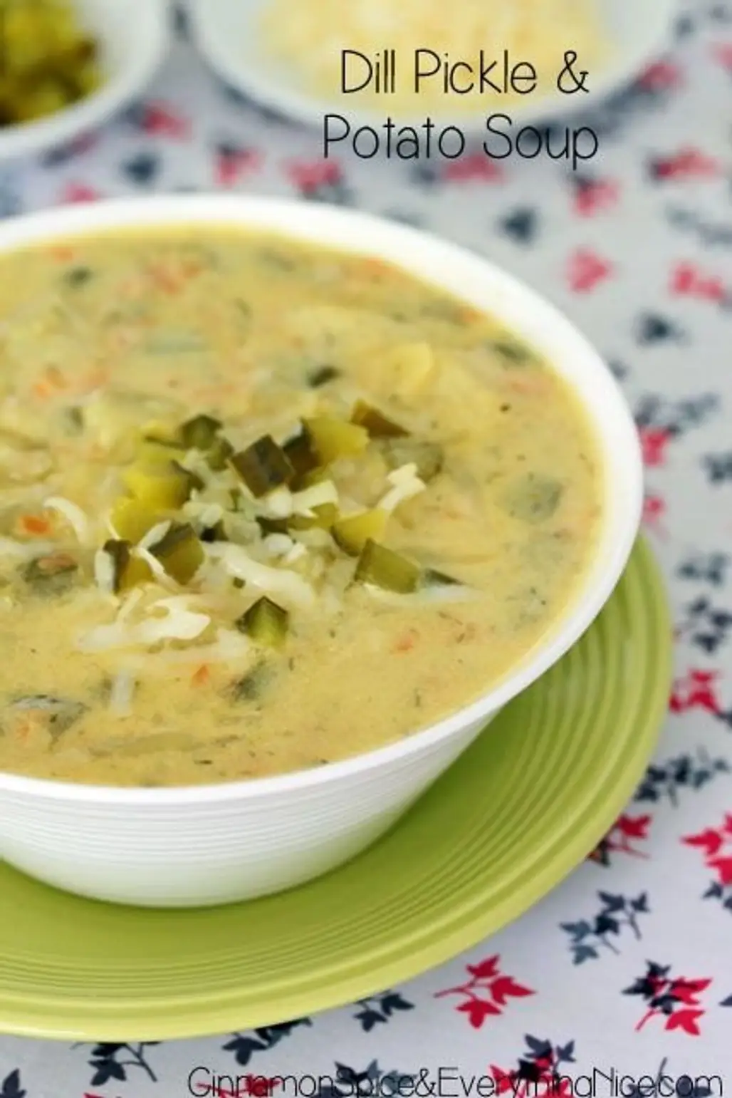 Dill Pickle and Potato Soup