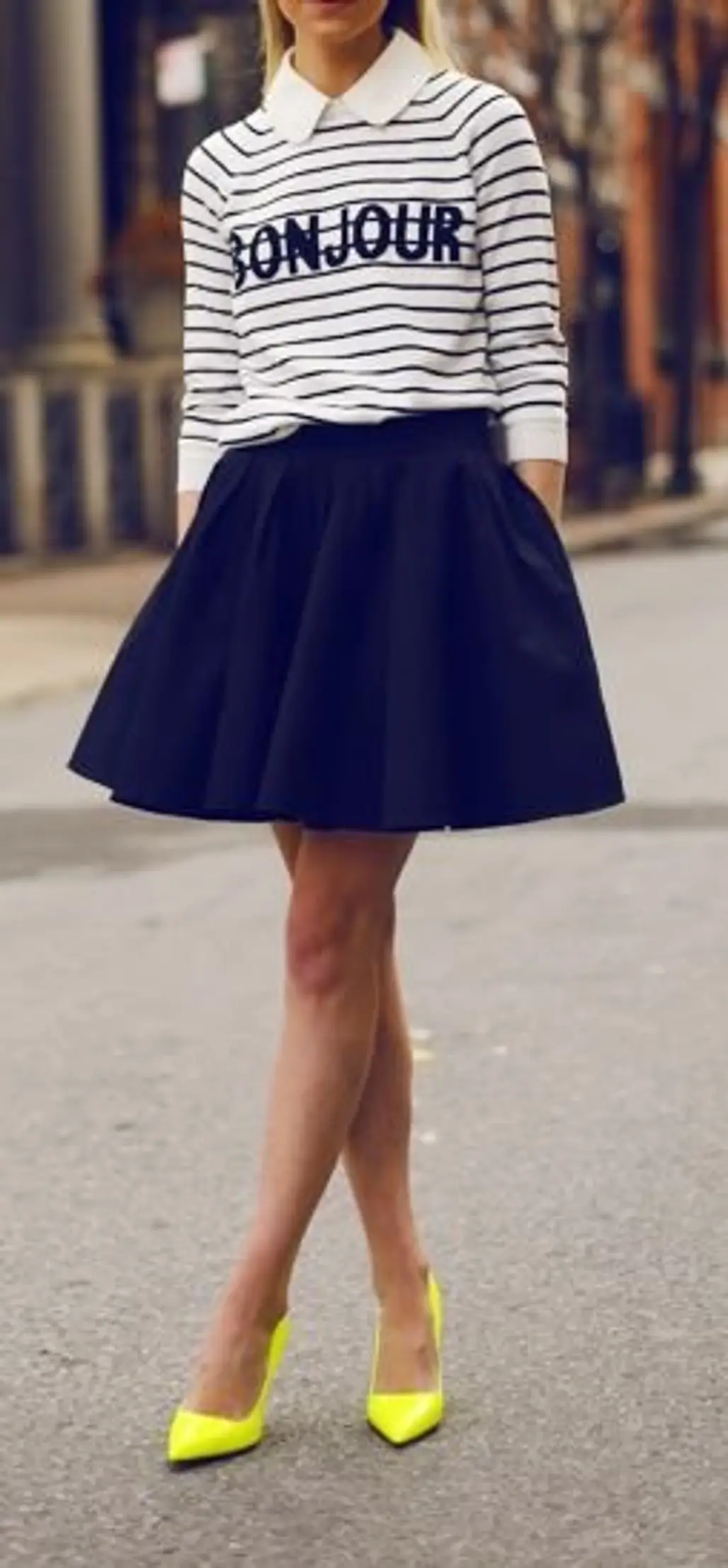With a Skirt