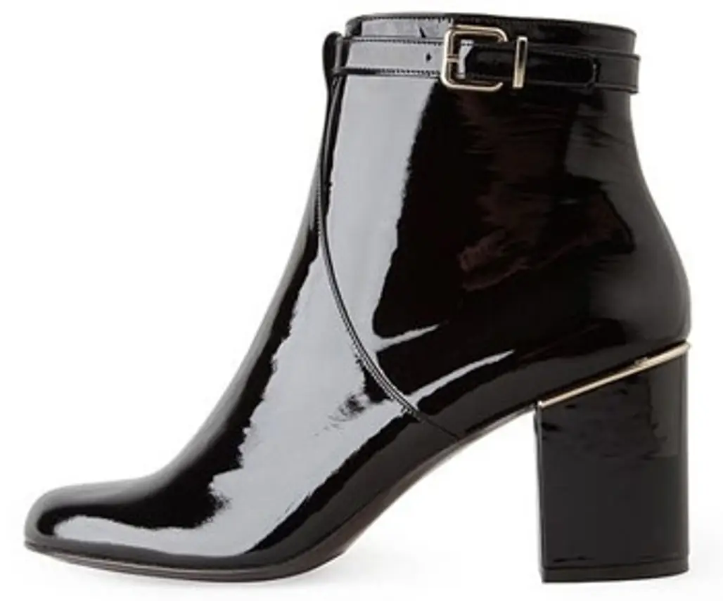 Robert Clergerie Hut Patent Ankle Boot