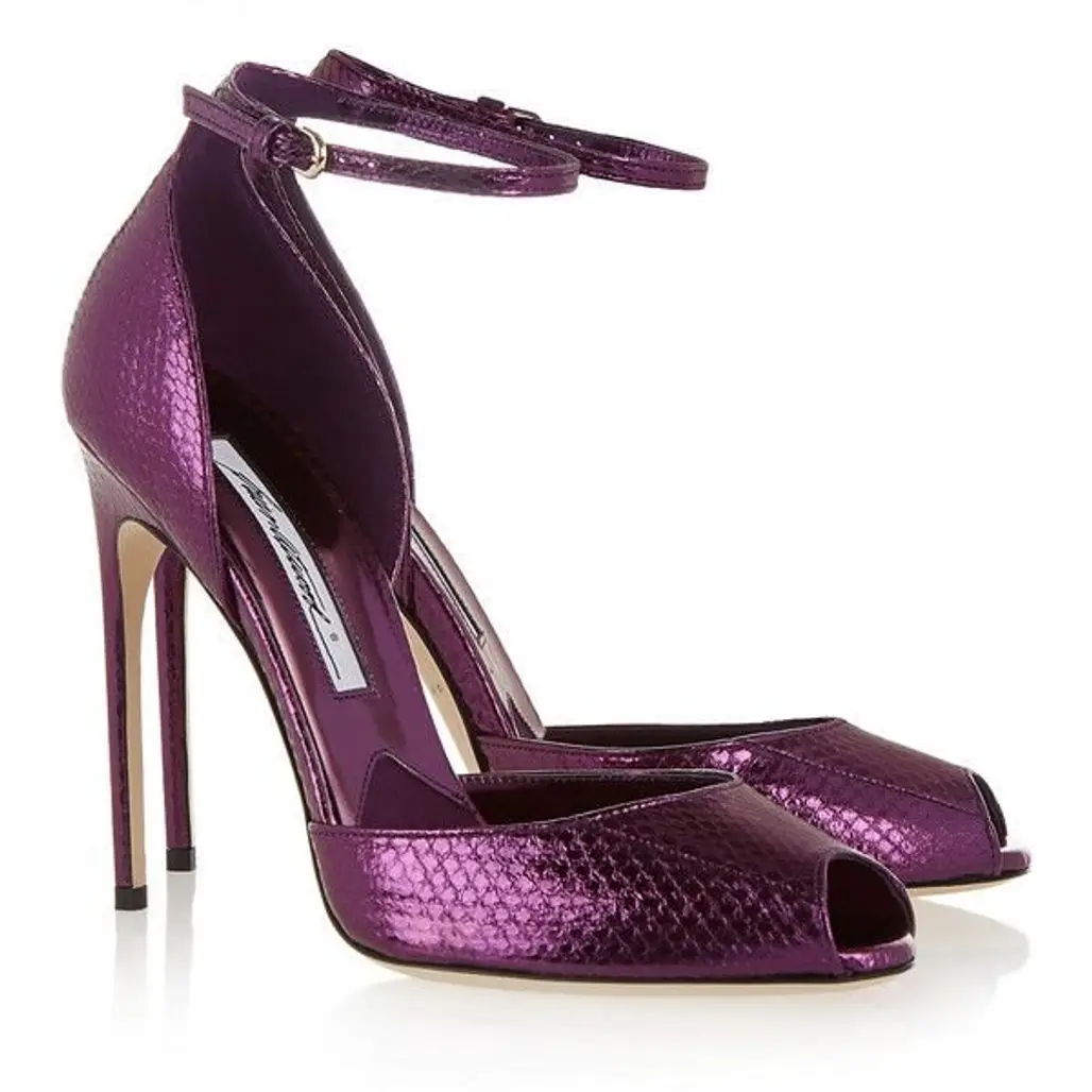 Footwear, High heels, Violet, Purple, Basic pump,