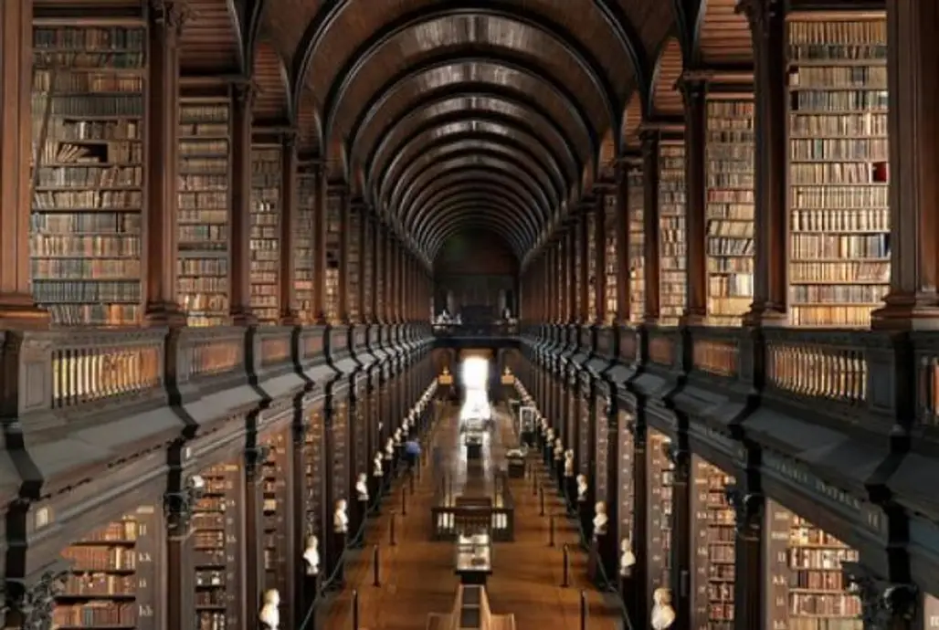The Trinity College Library, Dublin, Ireland