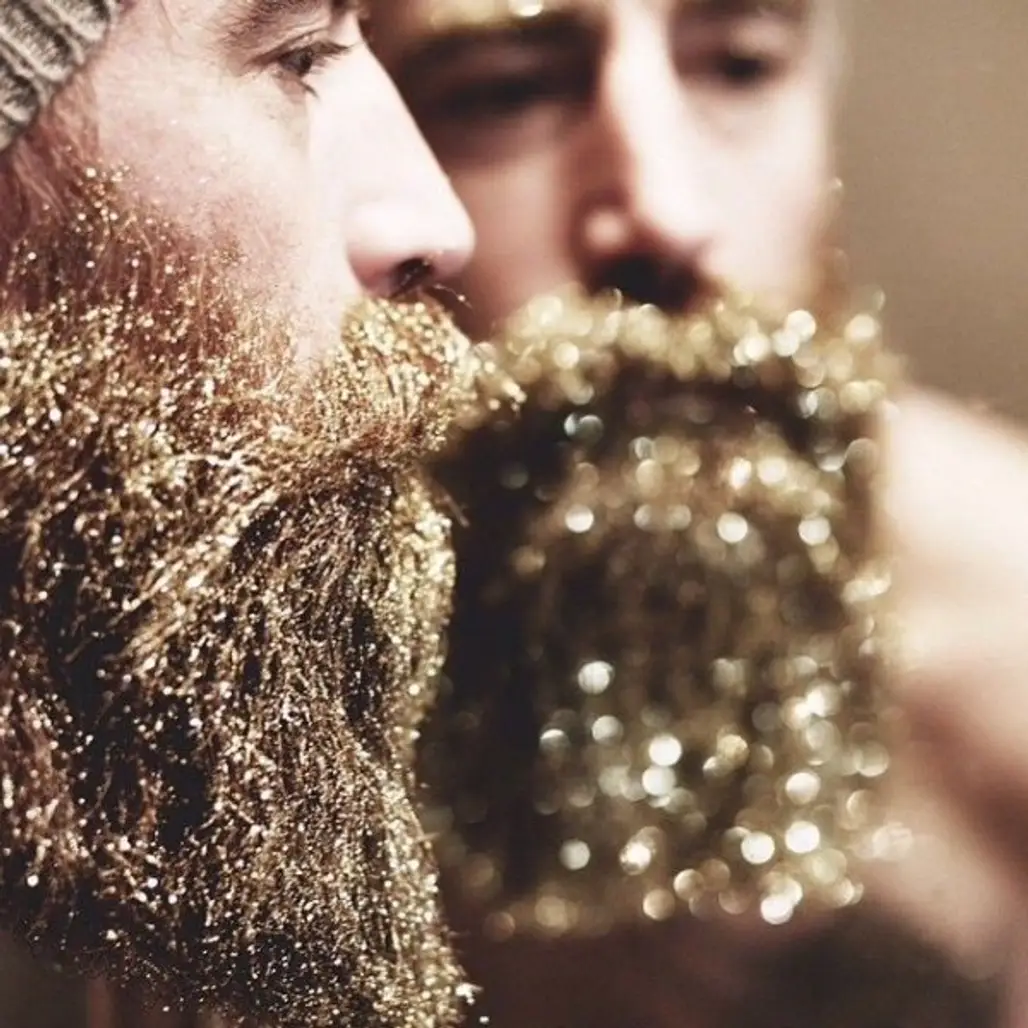 Glitter in Your Beard