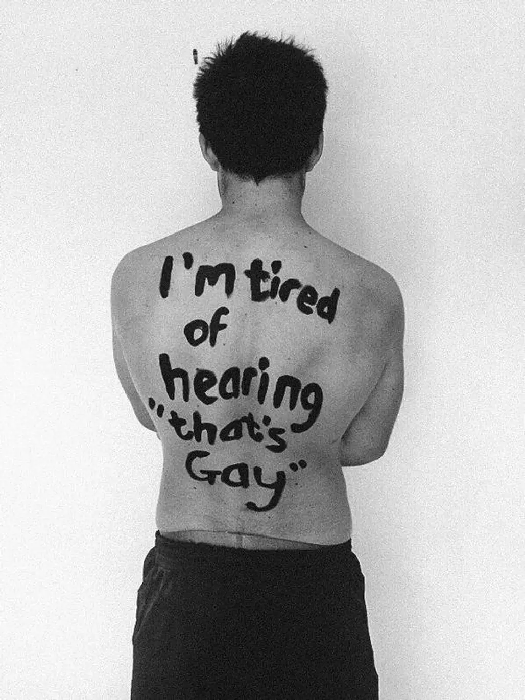 I'm Tired of Hearing "that's Gay"