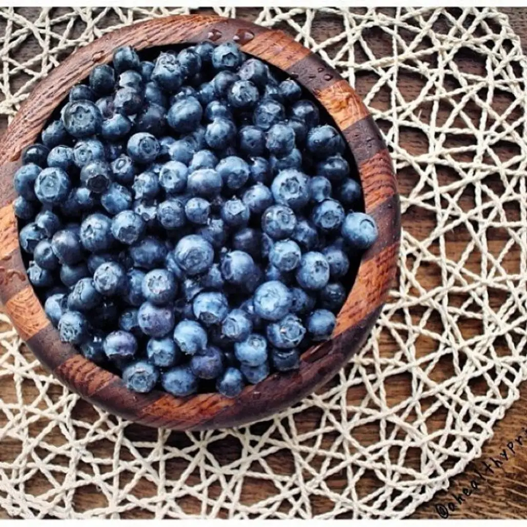blueberry, fruit, berry, superfood, produce,