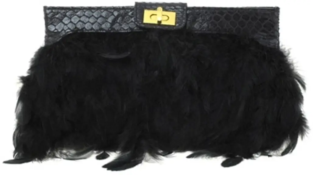 ASOS Feather Clutch
