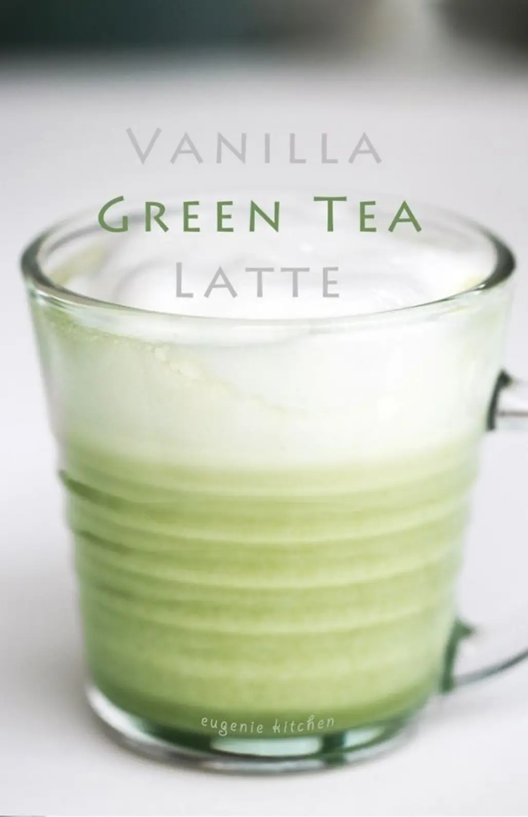 Vanilla Green Tea Latte