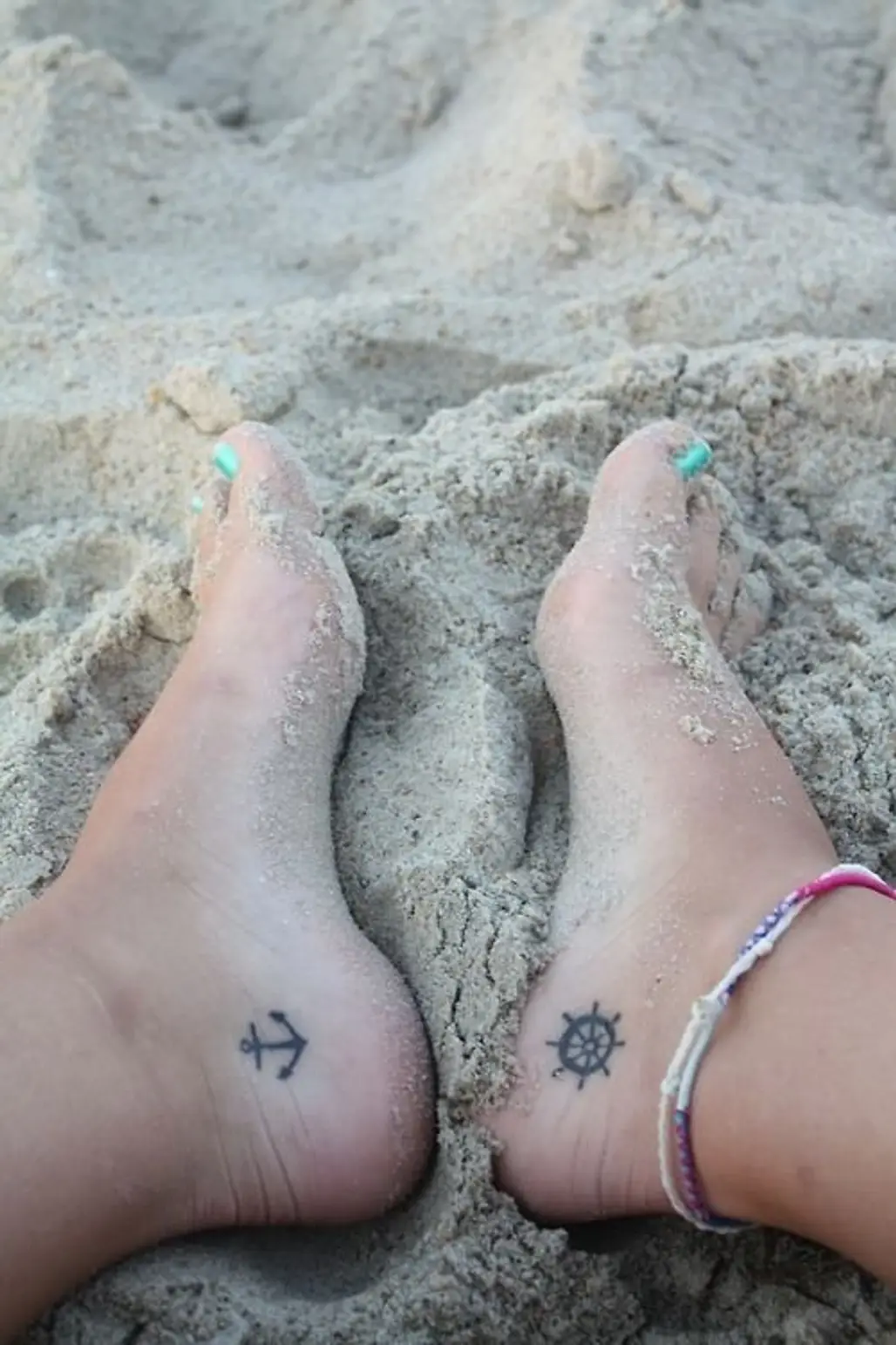 blue,leg,sand,hand,barefoot,