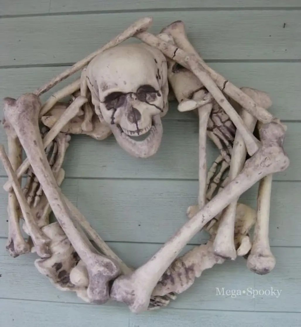 Skeleton Wreath