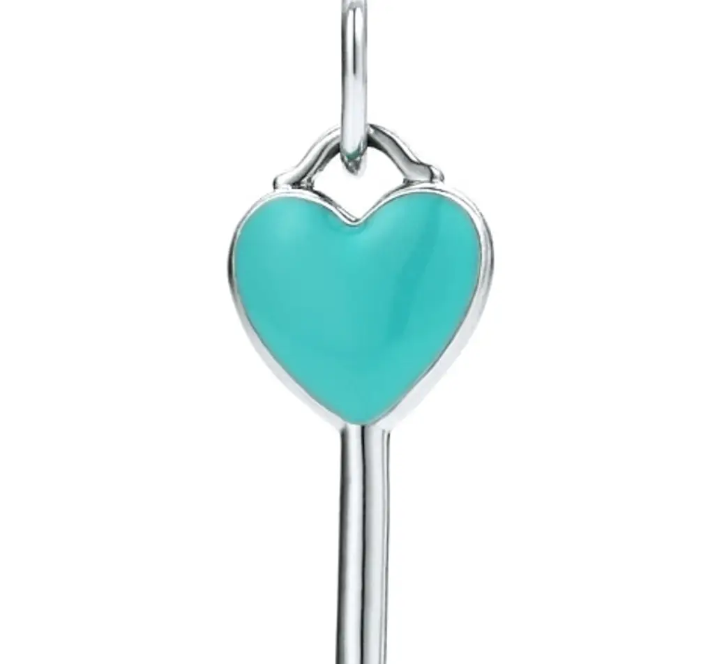 Tiffany Keys Heart Key Charm