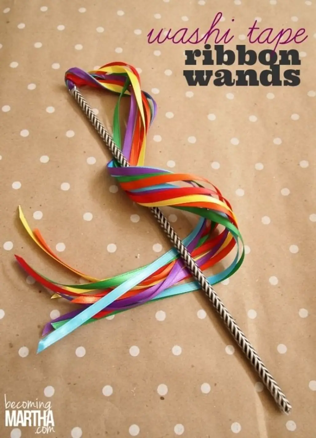 DIY Ribbon Wands