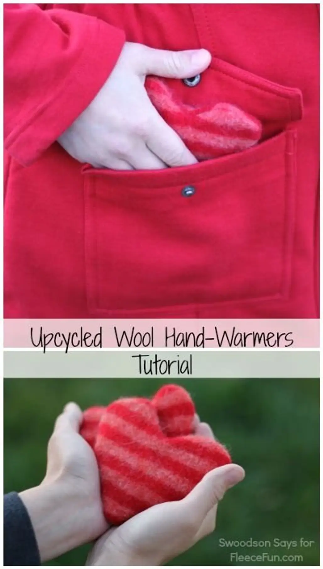 How to Make Heart Hand Warmers