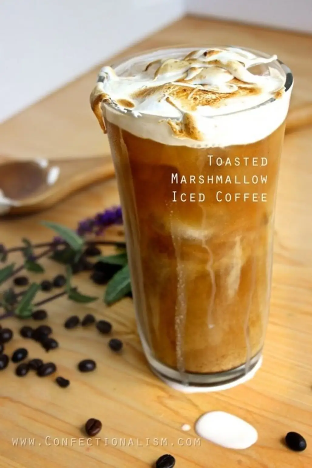 Toasted Marshmallow Iced Coffee