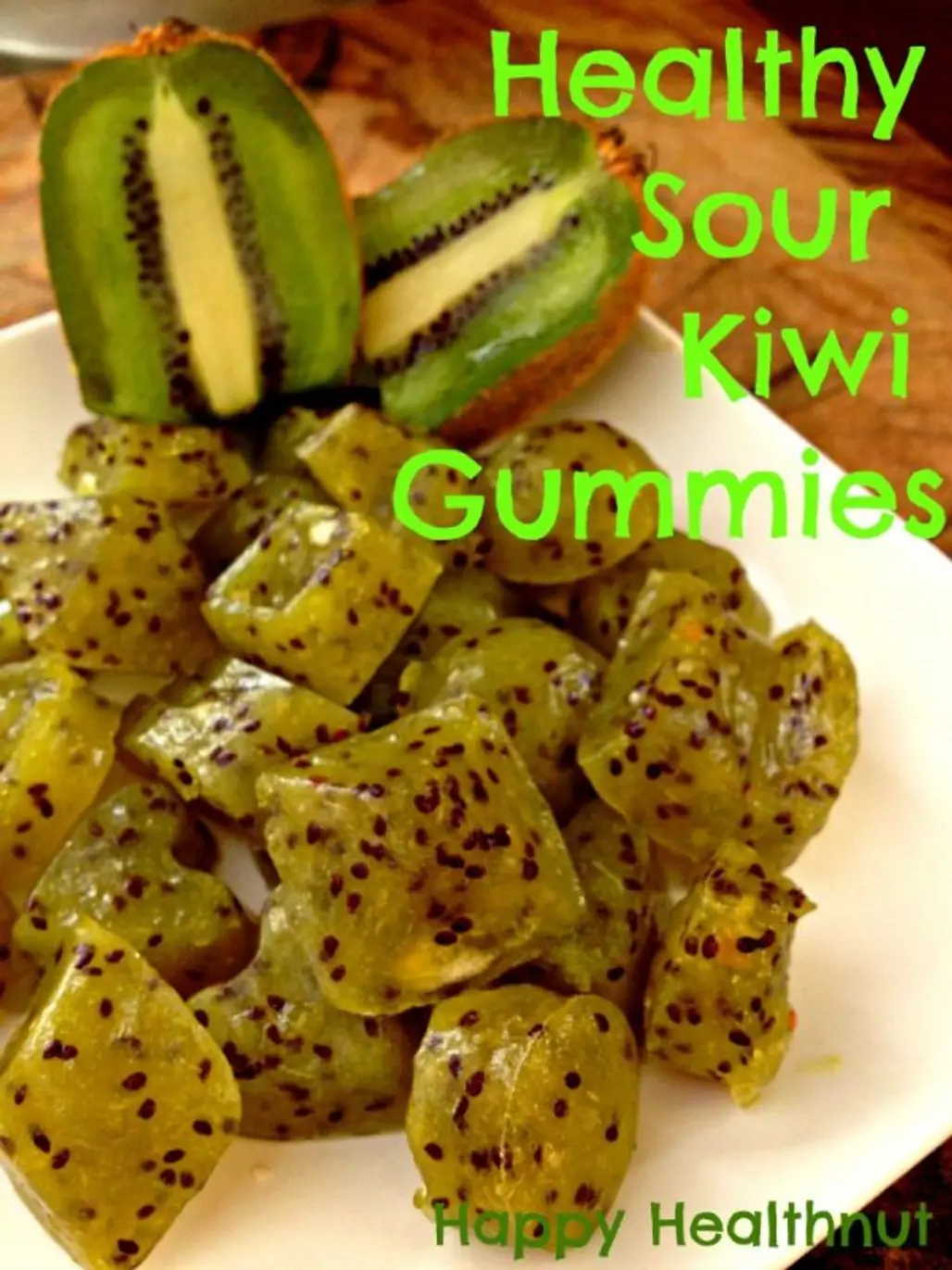 Healthy Sour Kiwi Gummies