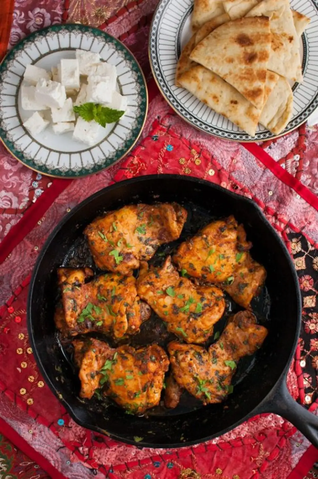 Connecticut: Moroccan Chicken Thighs
