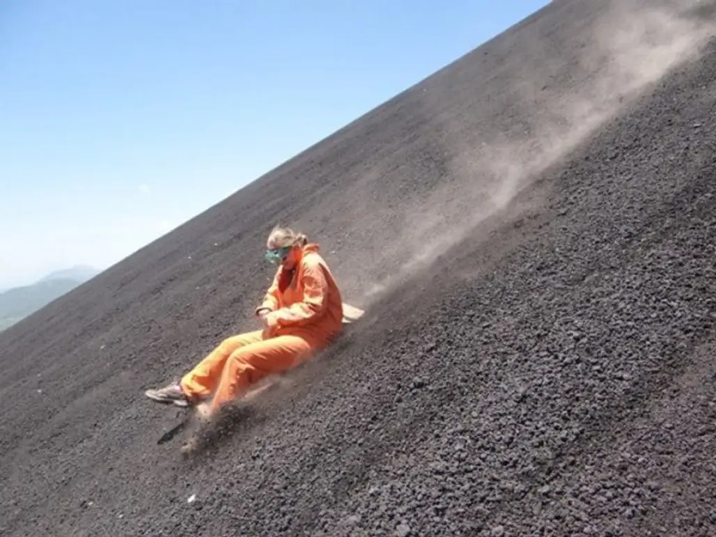 Surf down a Volcano in Nicaragua