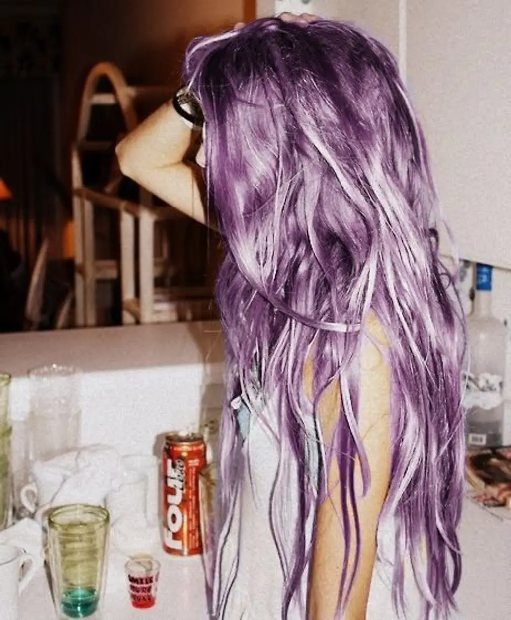 hair,color,purple,hairstyle,hair coloring,
