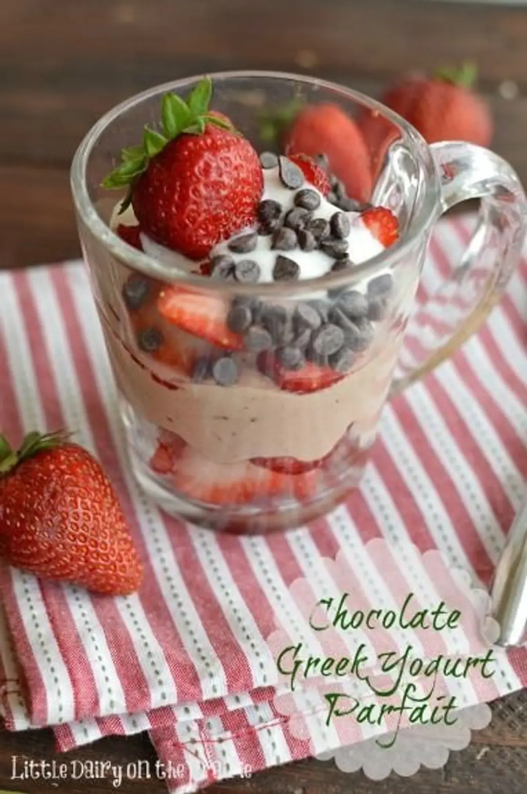 Chocolate Chips and Strawberries
