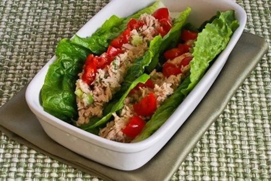 Tuna Salad Lettuce Wraps