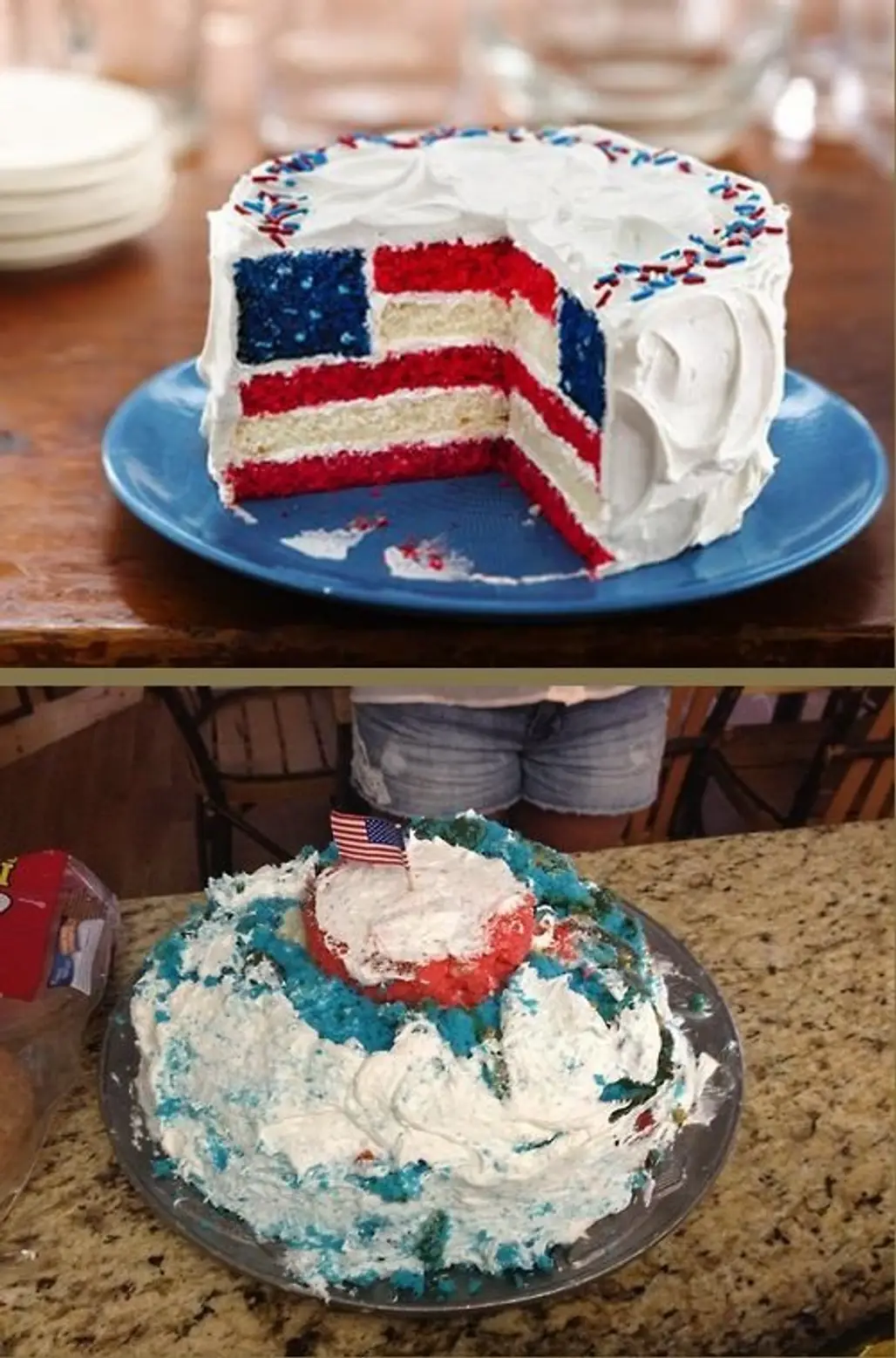Fourth of July Cake