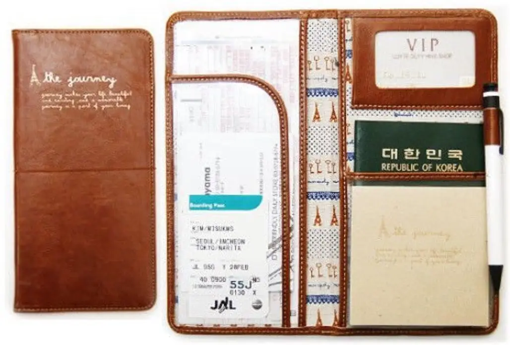 Long JOURNEY Passport Wallet