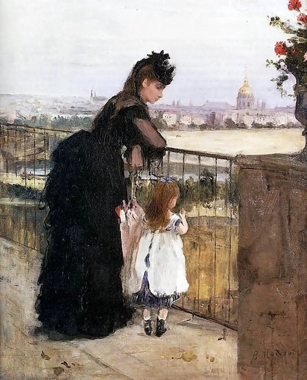 On the Balcony - Morisot