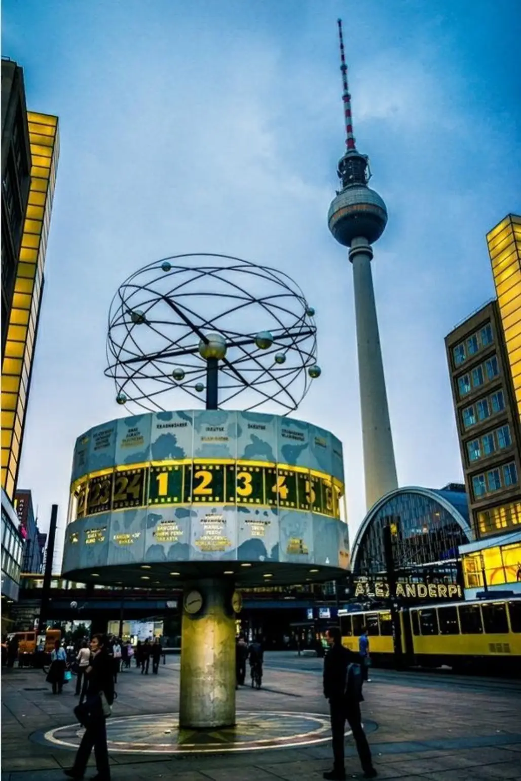 Mingle with the Crowd at Alexanderplatz