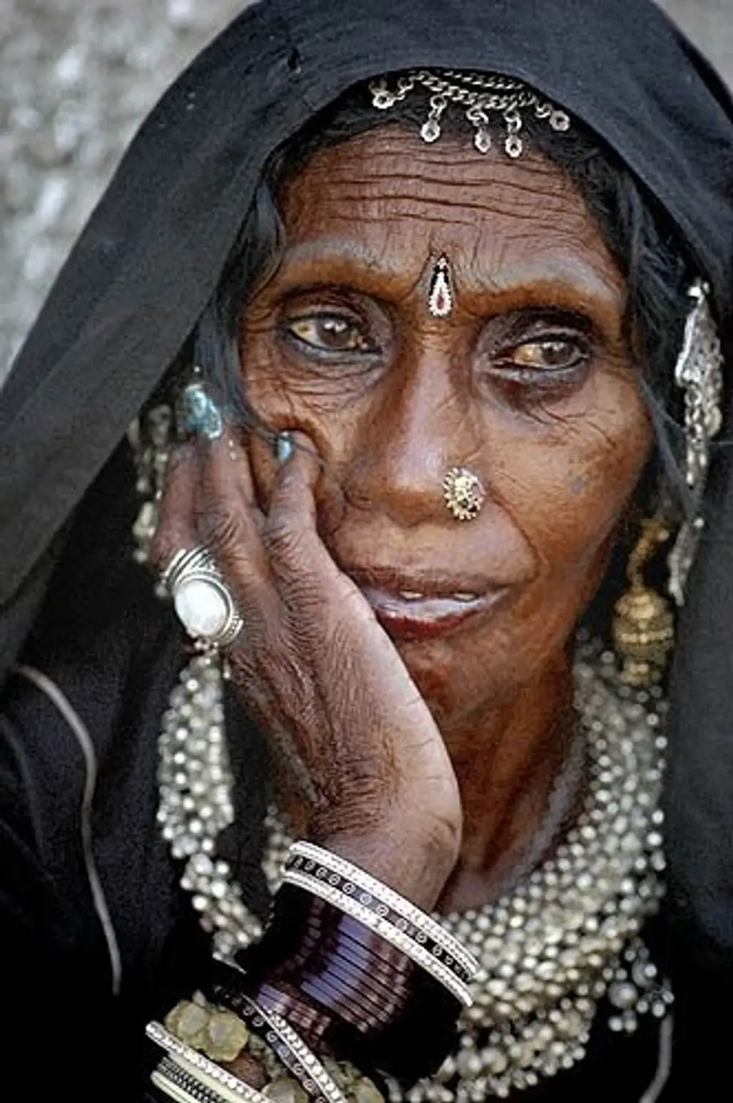 A Semi-nomad Woman from Rajasthan