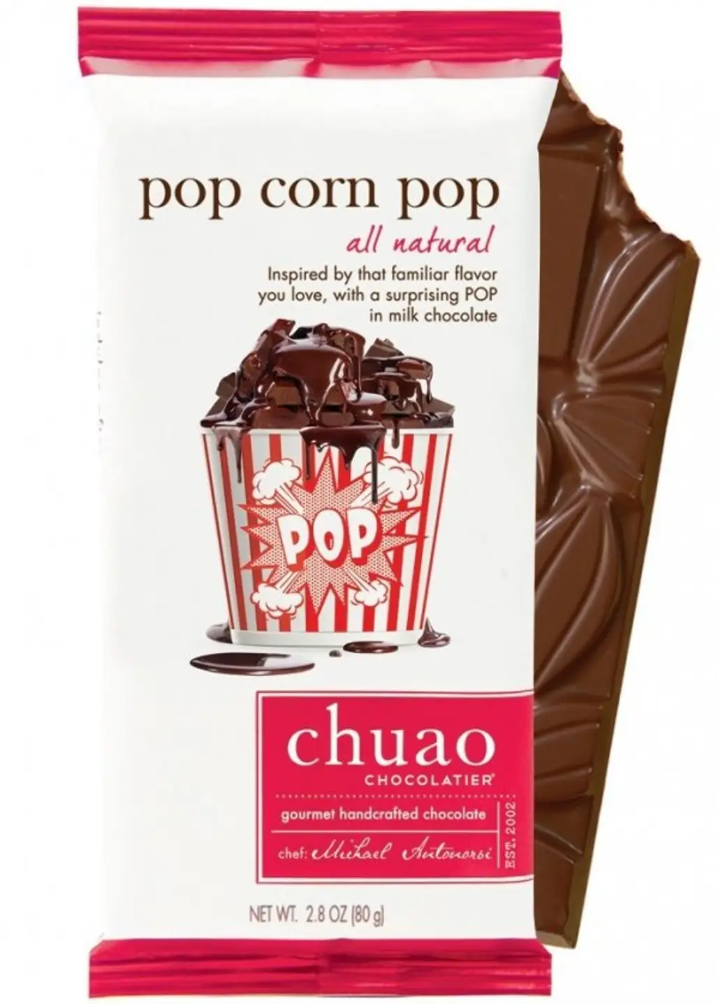 Chuao Chocolatier Popcorn Pop Bar