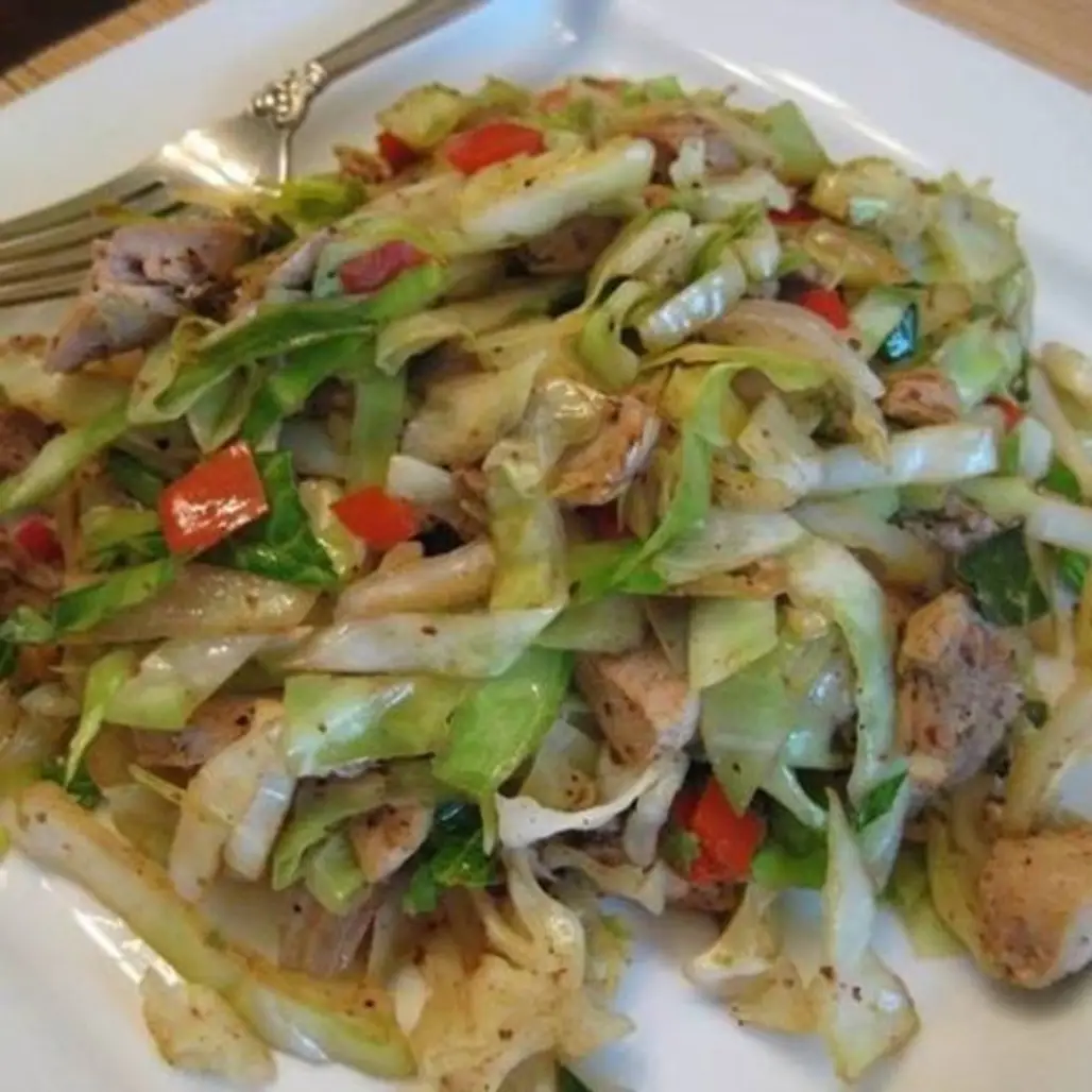 Chicken with Cabbage