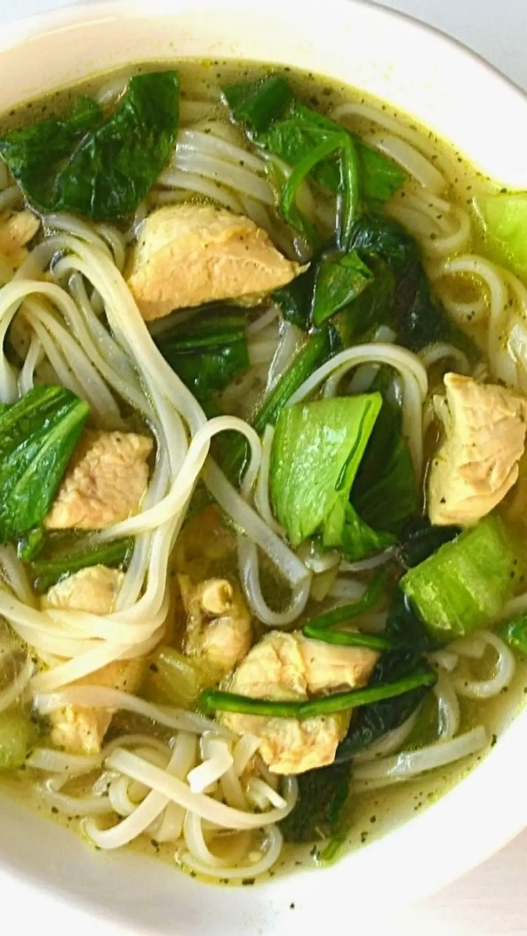Easy Noodle Soup with Bok Choy