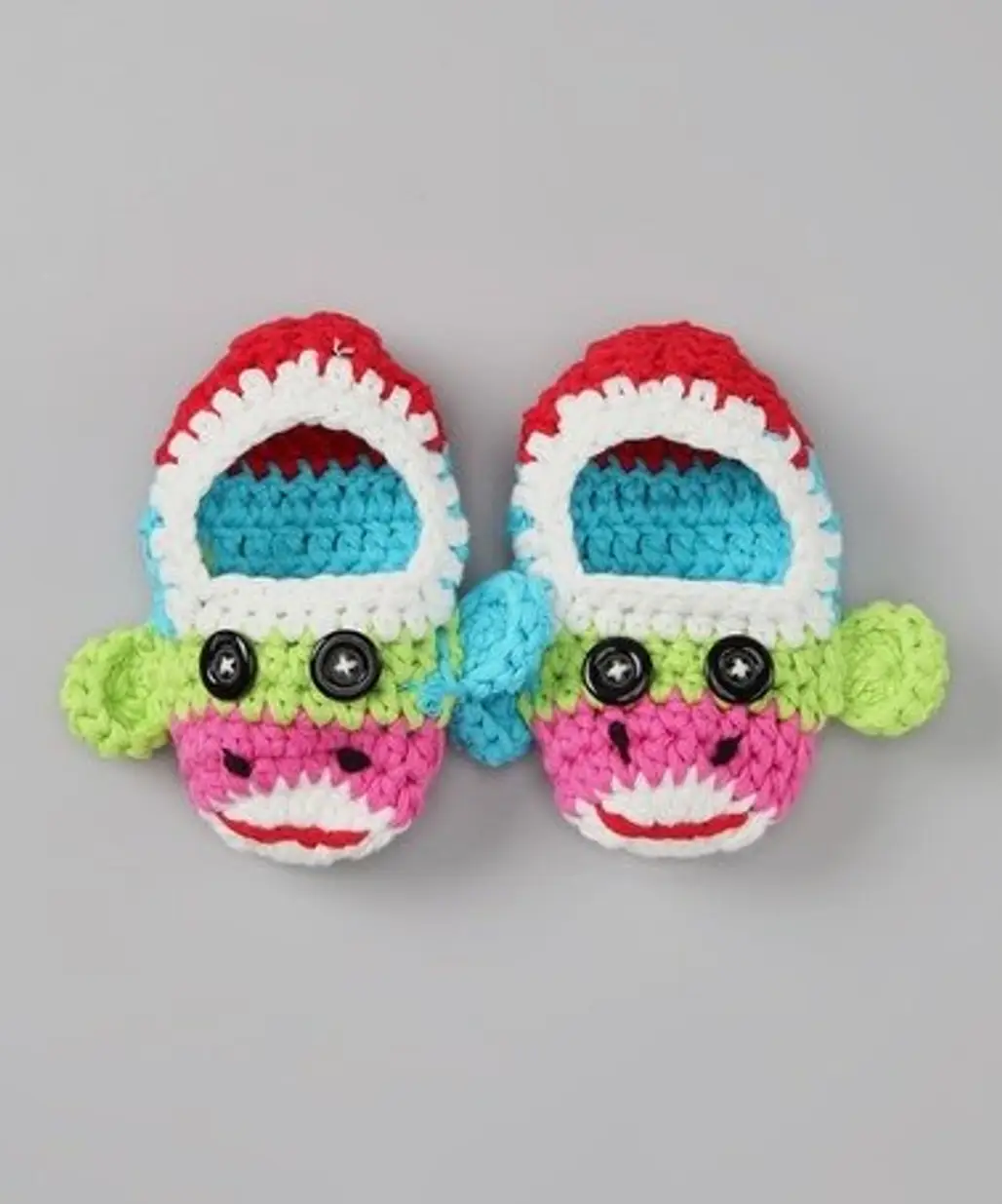 Monkey Crochet Booties