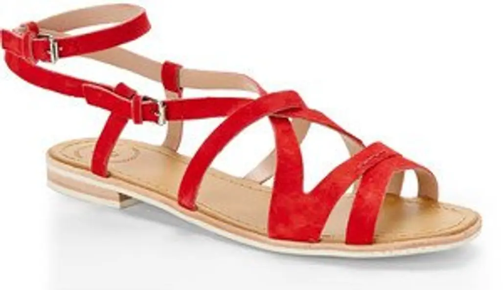 French Connection Red Harper Sandals