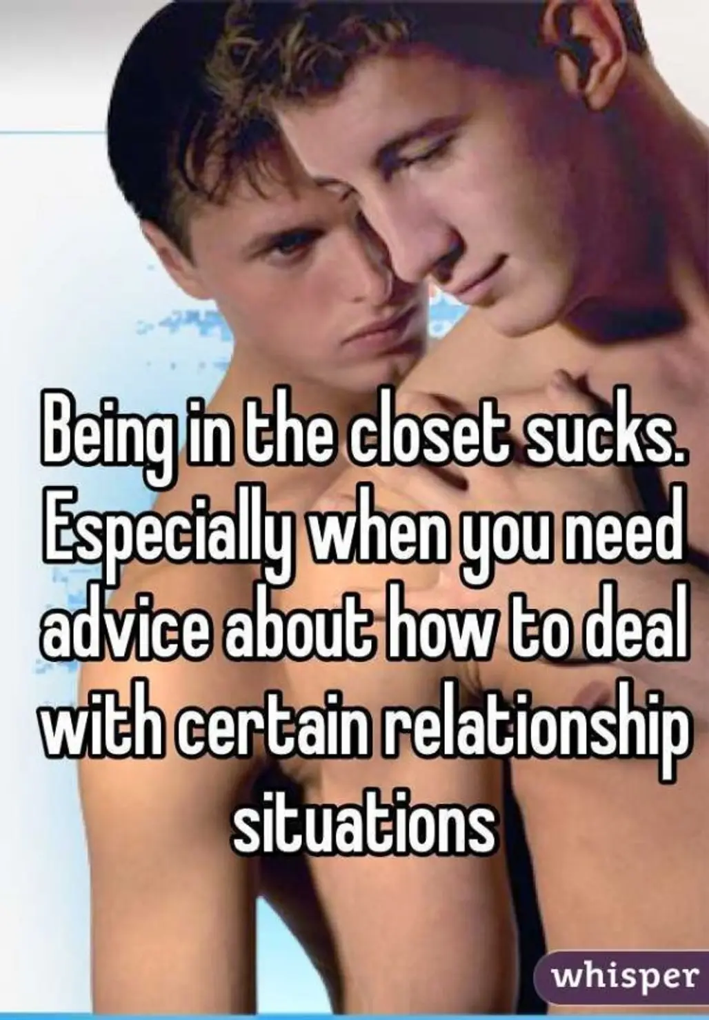 You Can't Even Get Advice about Your Relationship