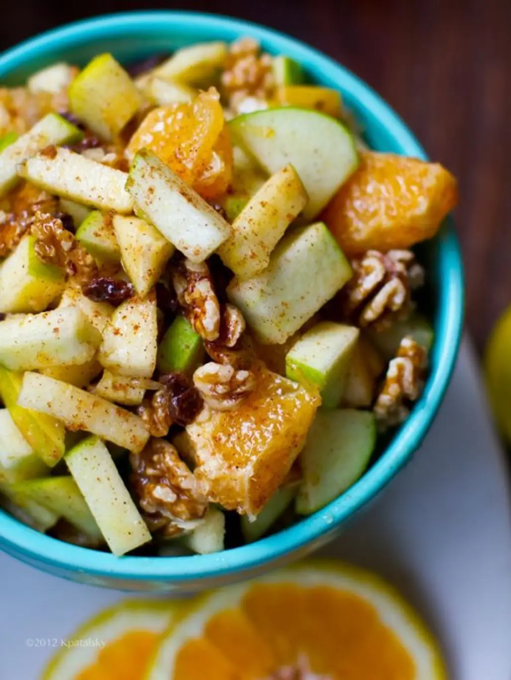 Apple Citrus & Cinnamon Fruit Salad