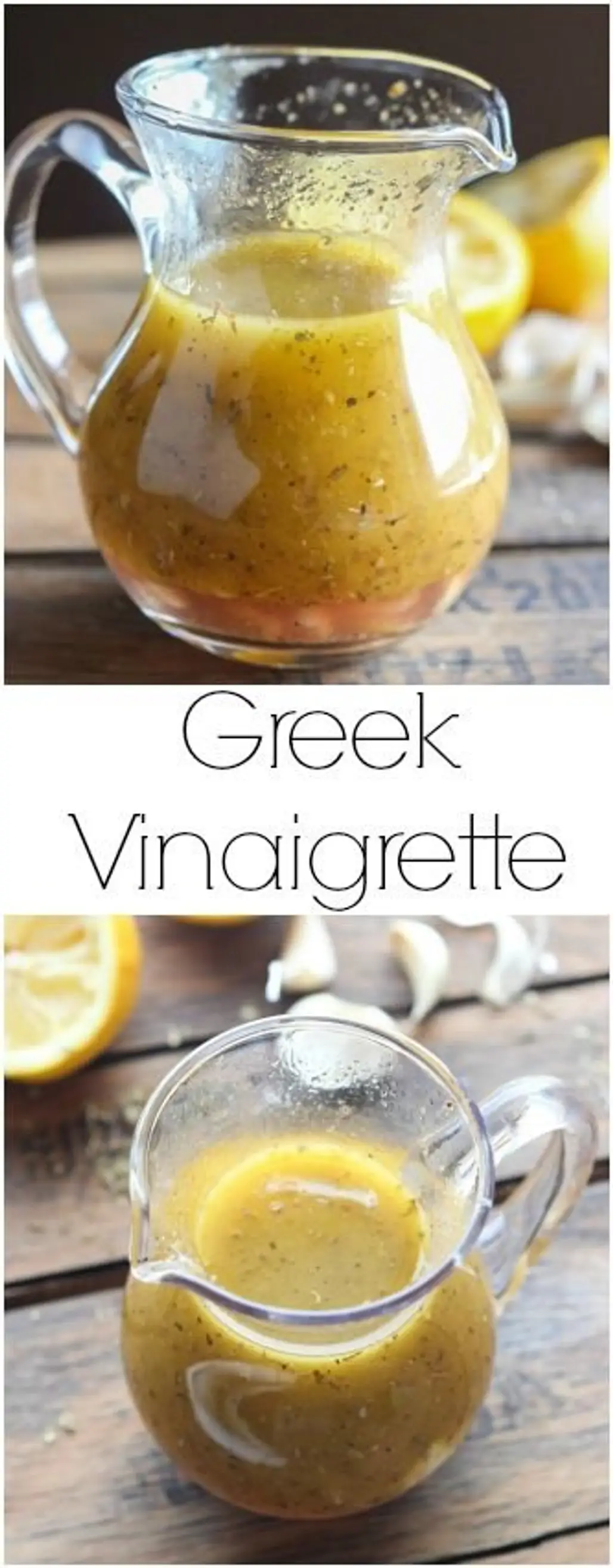Greek Vinaigrette Dressing