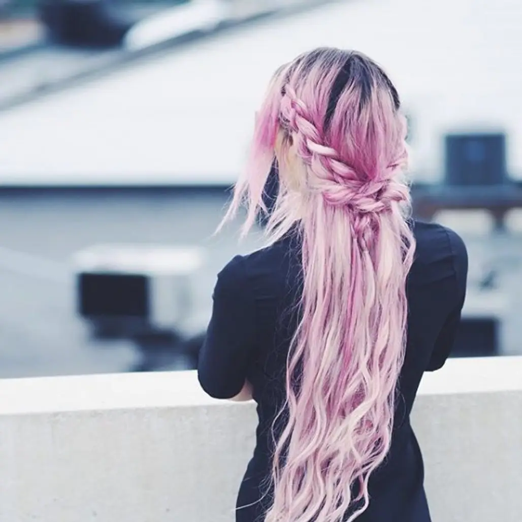clothing, hair, color, pink, purple,