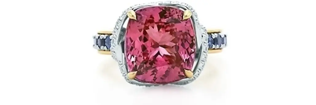 Tiffany Pink Sapphire Ribbon Ring