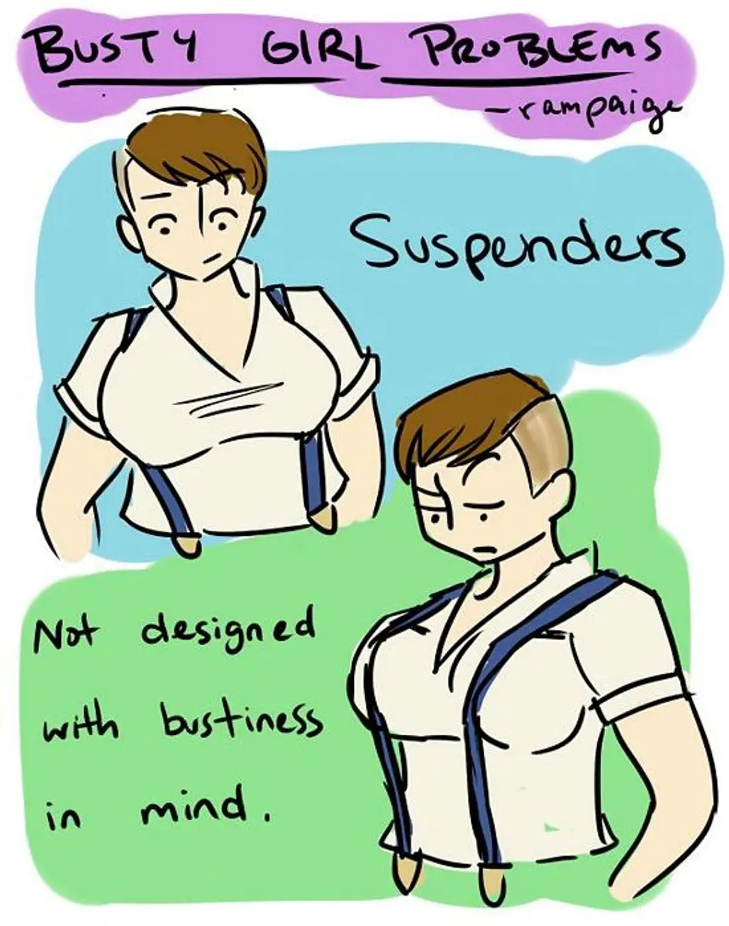You Can't Ever Wear Suspenders