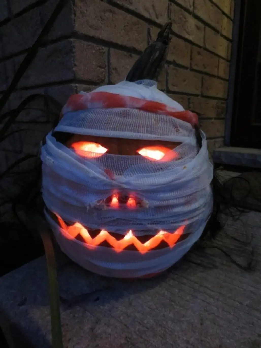 Mummy Jack-O-Lantern